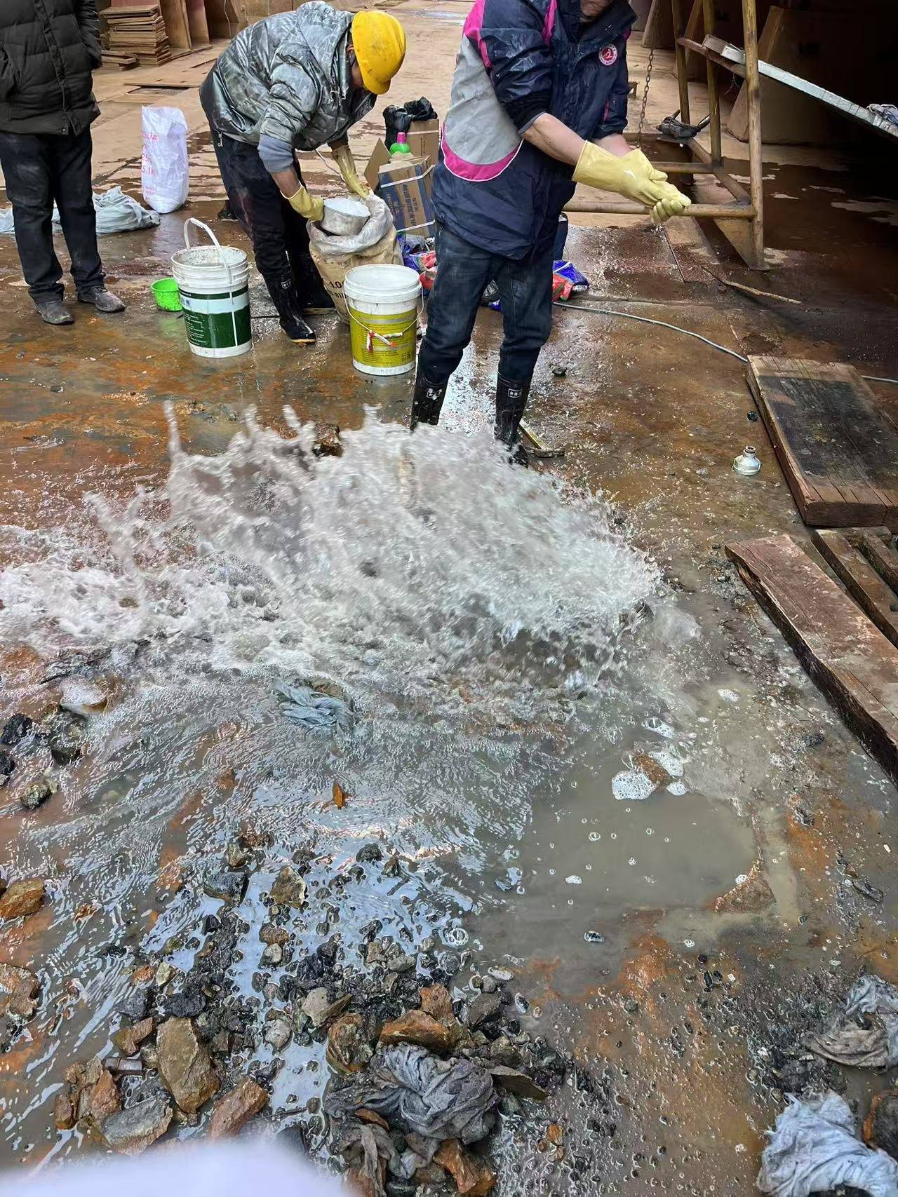 大同矿区隧道堵漏